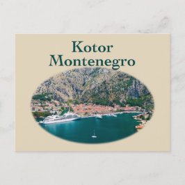 Cartão Postal Kotor, Montenegro: Formando Stari