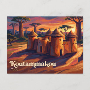 Cartão Postal Koutammakou (Terra dos Batammariba) Togo
