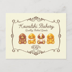 Cartão Postal Kowalski Bakery - Bebê Nifflers