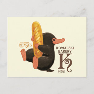 Cartão Postal Kowalski Bakery - Flor Com Pão
