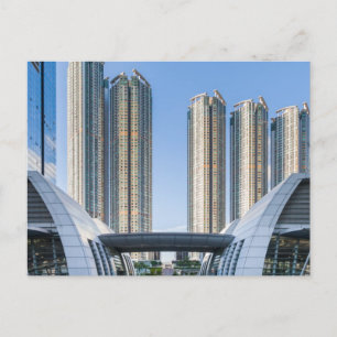 Cartão Postal Kowloon Station Union Square, Hong Kong