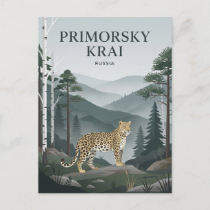 Cartão Postal Krai de Primorsky Rússia