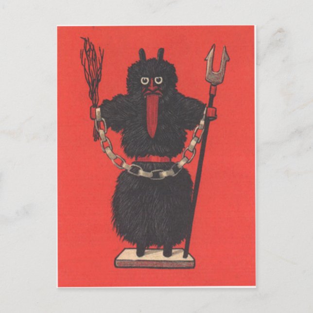 Cartão Postal Krampus (Frente)
