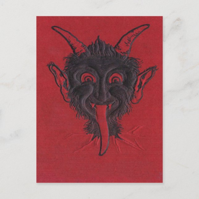 Cartão Postal Krampus (Frente)