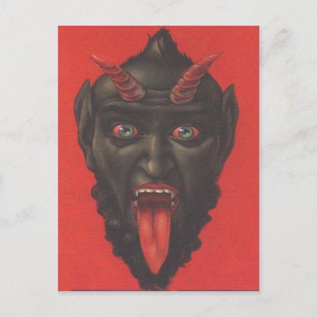Cartão Postal Krampus (Frente)