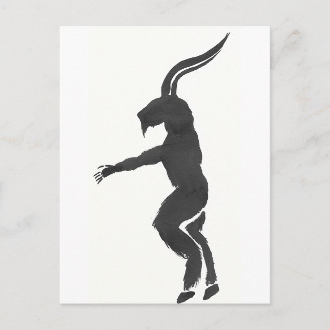 Cartão Postal Krampus (Frente)