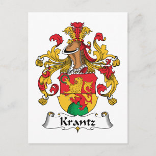 Cartão Postal Krantz Family Crest