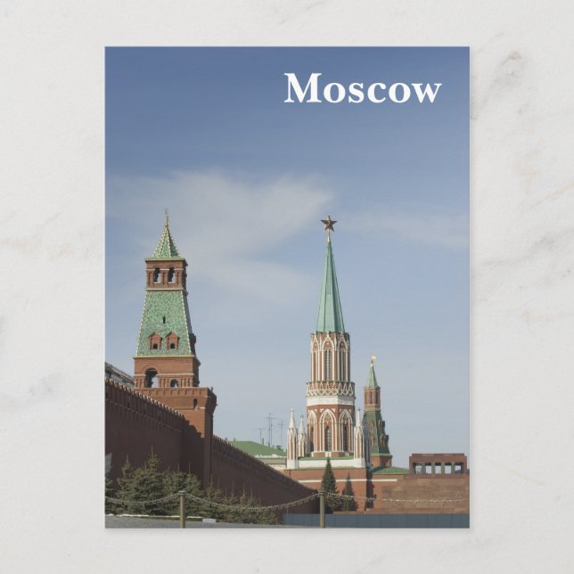 Cartão Postal Kremlin (Frente)