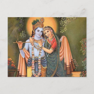 Cartão Postal krishna
