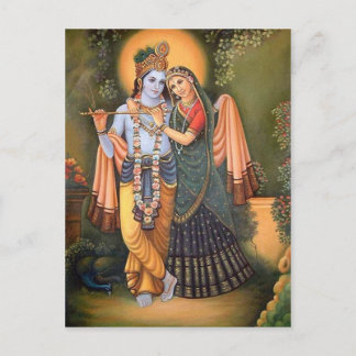 Cartão Postal krishna