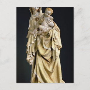 Cartão Postal Krumauer Madonna, c.1400