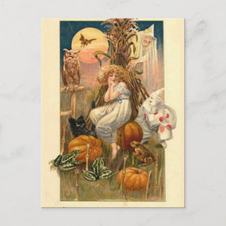 Cartão Postal KRW Vintage Halloween