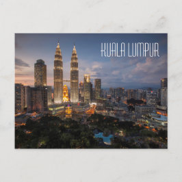 Cartão postal Kuala Lumpur