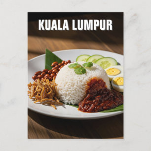 Cartão Postal Kuala Lumpur Malásia