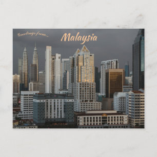 Cartão Postal Kuala Lumpur Malásia
