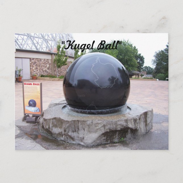 Cartão Postal Kugel Ball (Frente)