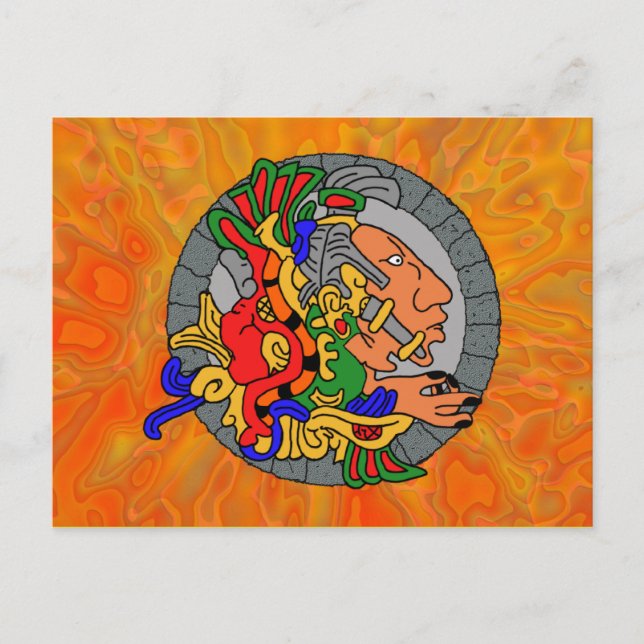 Cartão Postal Kukulkan (Frente)