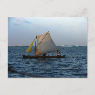 Cartão Postal Kuna Ulu, Ilha Yansaladup, Panamá