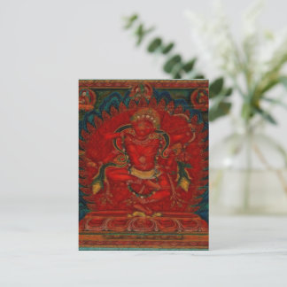 Cartão Postal Kurukulla do Budismo Tibetano Personalizado