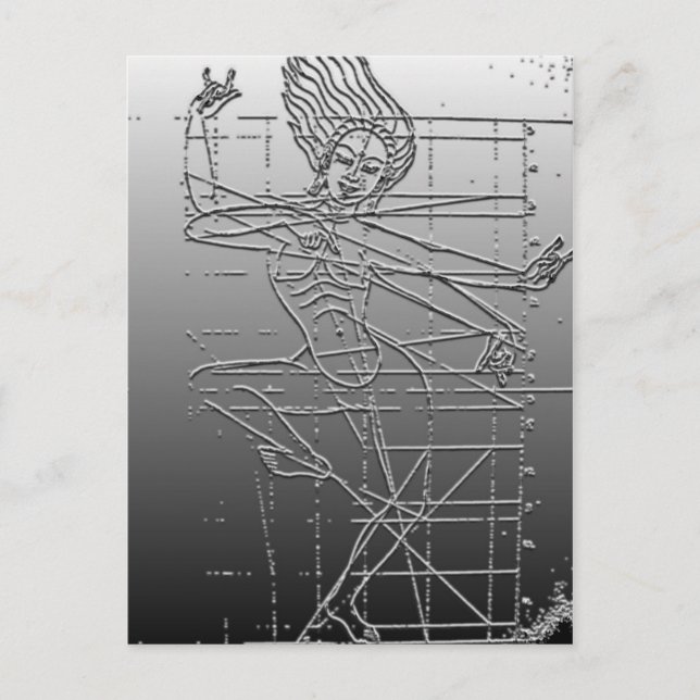 Cartão postal Kurukulla Sketch (Frente)