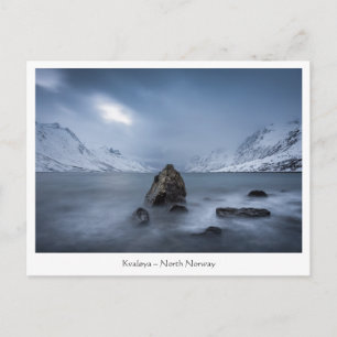 Cartão Postal Kvaløya Norte da Noruega