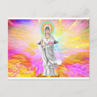 Cartão Postal Kwan Yin A Deusa da Compaixão