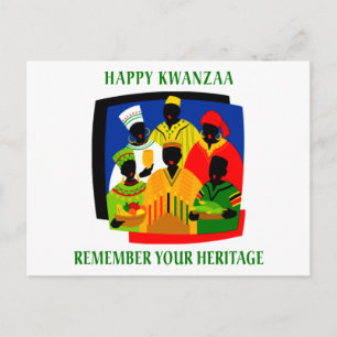 Cartão Postal Kwanzaa
