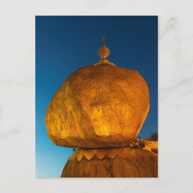 Cartão Postal Kyaiktiyo Pagoda (Frente)