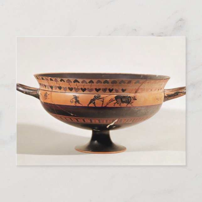 Cartão Postal Kylix preto (Frente)