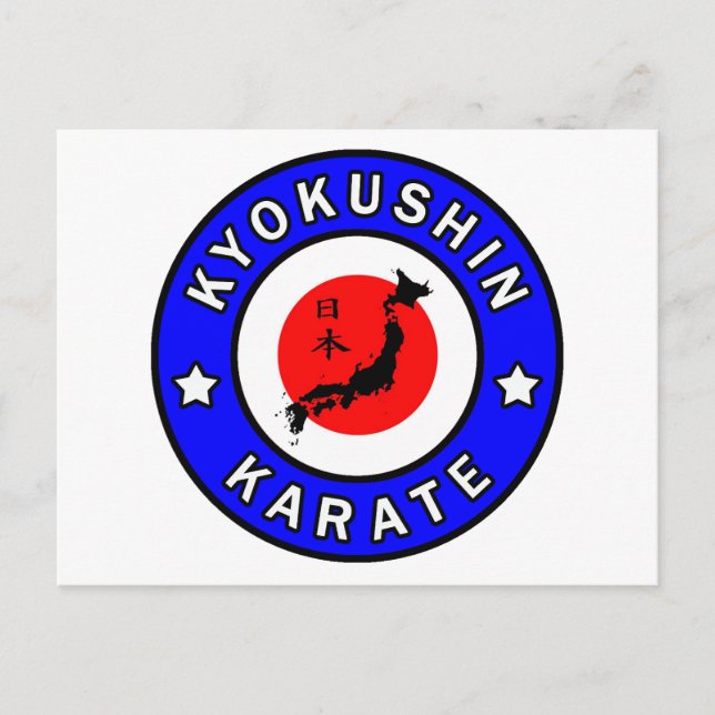 Cartão Postal Kyokushin Karate (Frente)