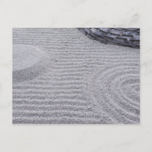 Cartão Postal Kyoto, Templo Kodai-ji, Padrões de Areia Rastejada