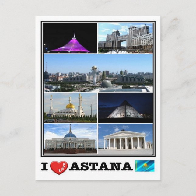 Cartão Postal KZ Cazaquistão - Astana - (Frente)