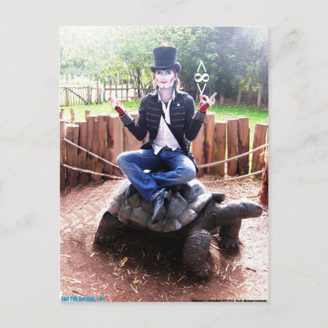 Cartão Postal L_V_ Mythos postcardz (Frente)