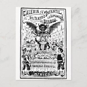 Cartão Postal La Almoned del Diablo por José Guadalupe