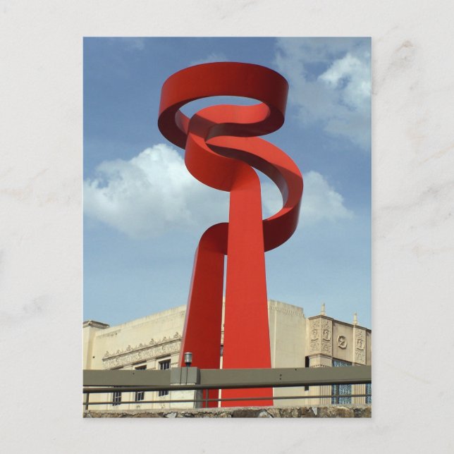 Cartão Postal La Antorcha de Amistad (Frente)