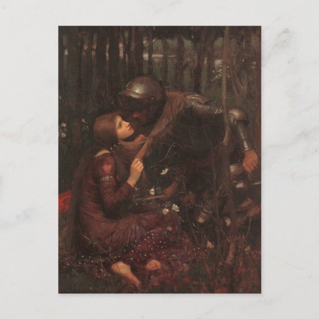 Cartão Postal La Belle Dame Sans Merci (Frente)