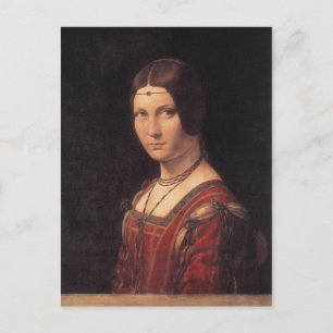 Cartão Postal La belle Ferronière