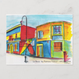 Cartão Postal La Boca - por Patricia Vidour - ARGENTINA