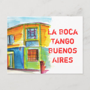 Cartão Postal La Boca Tango