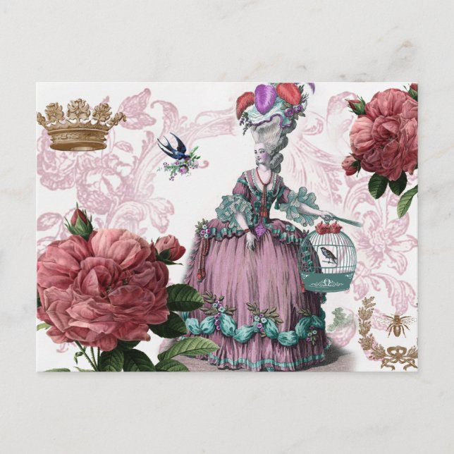 Cartão Postal la cage aux oiseaux (Birdcage) (Frente)