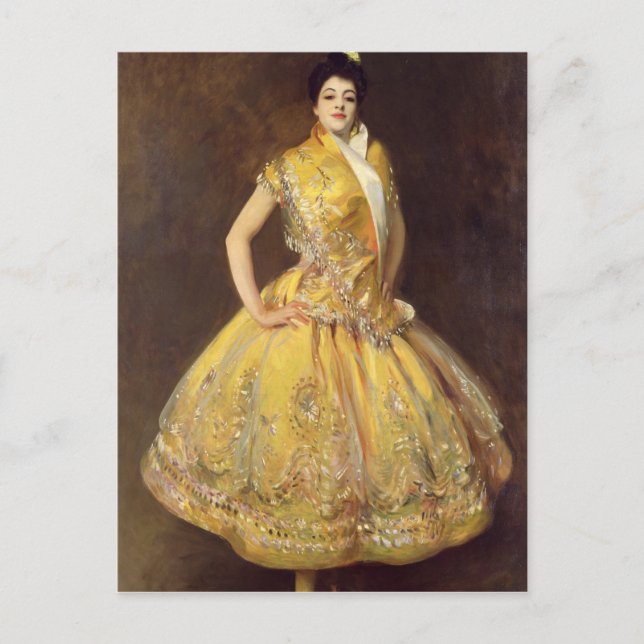 Cartão Postal La Carmencita, 1890 (Frente)