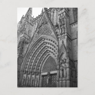 Cartão postal La Catedral (Barcelona, Espanha)