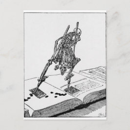 Cartão postal La Dance de la Mort