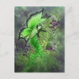 Cartão postal La Fée Verte - Absinthe Fairy