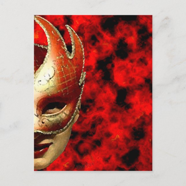 Cartão Postal La Flame (Frente)