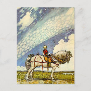 Cartão Postal “Lá fora no vasto mundo” por John Bauer