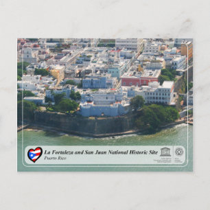 Cartão Postal La Fortaleza e San Juan Local Histórico Nacional