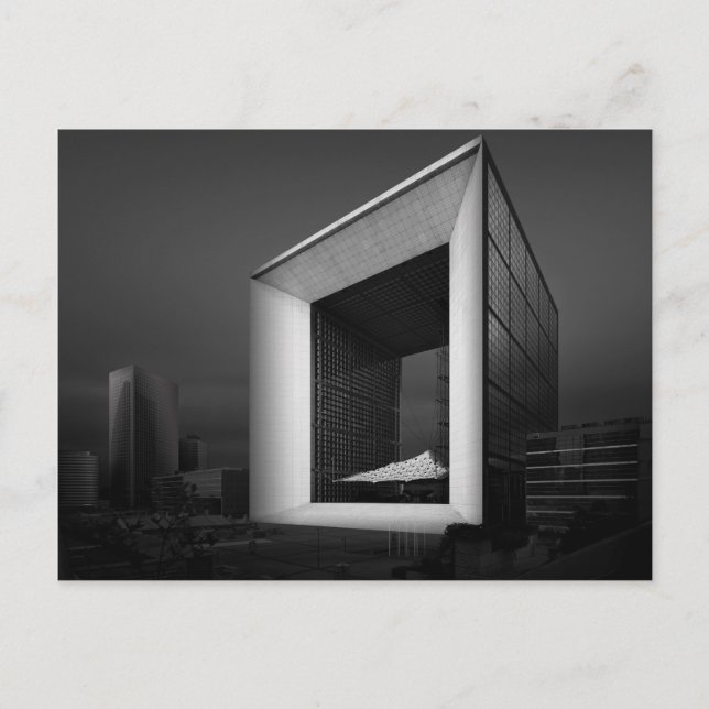 Cartão Postal La Grande Arche de la Fraternite, Paris, França (Frente)