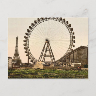 Cartão Postal La grande rue (ou seja, roue), Paris, França cláss