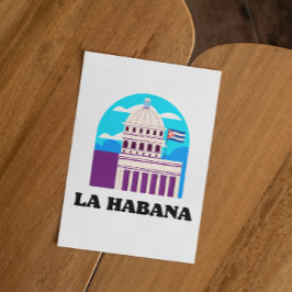 Cartão Postal La Habana Cuba Vintage